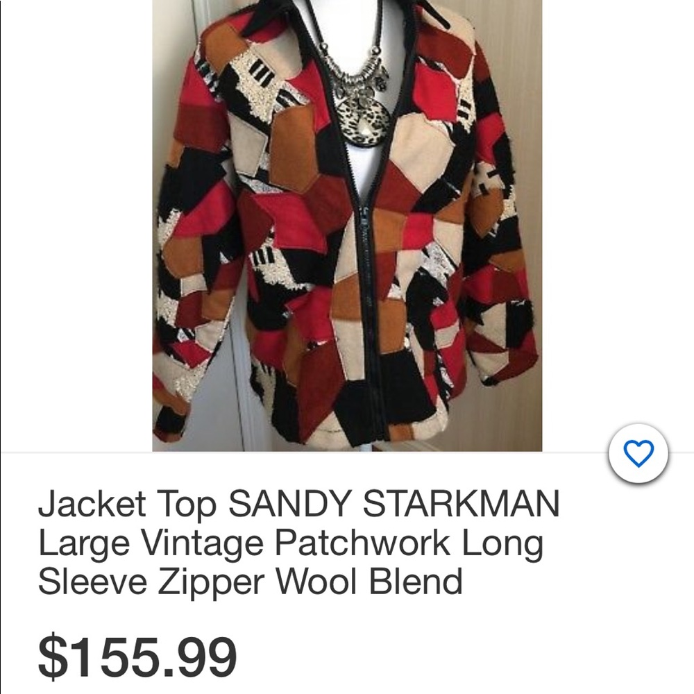 Patchwork Jacket With Genuine Suede Collar - image 7